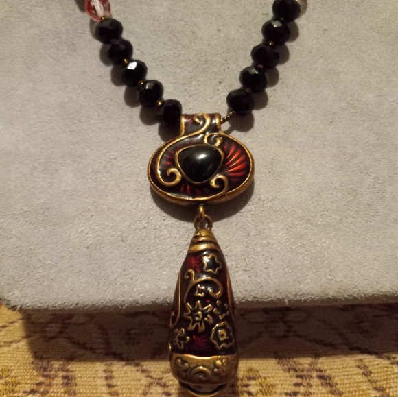 Vintage Chicos Oriental Look Necklace - Picture 7 of 13